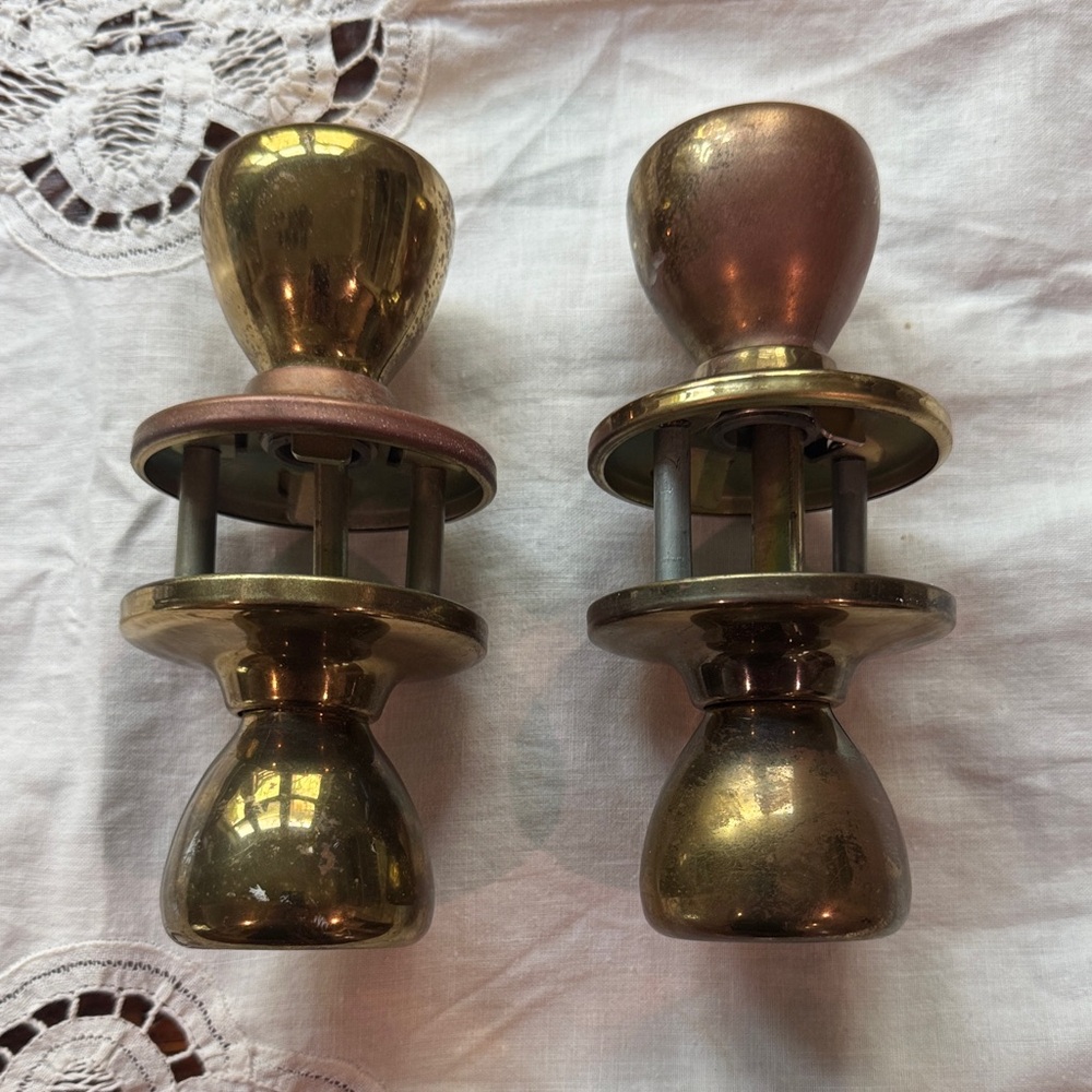 Vintage Brass Door Knobs for closets or pass throughs